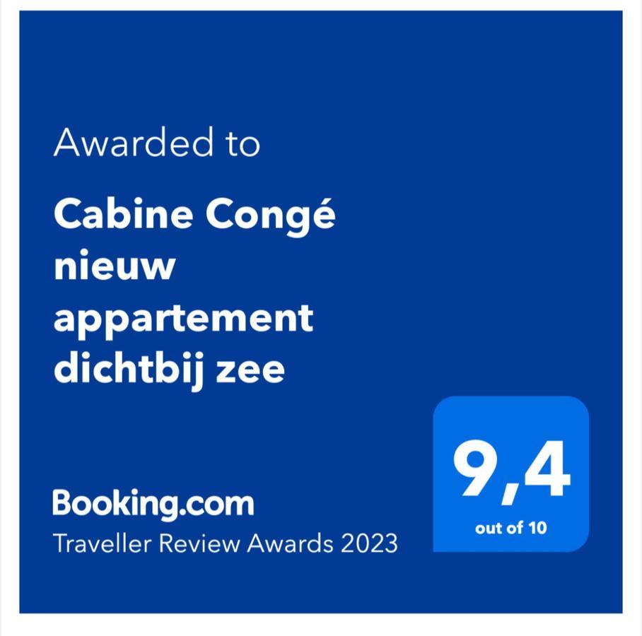 Cabine Conge Nieuw Appartement Dichtbij Zee Ostenda Zewnętrze zdjęcie