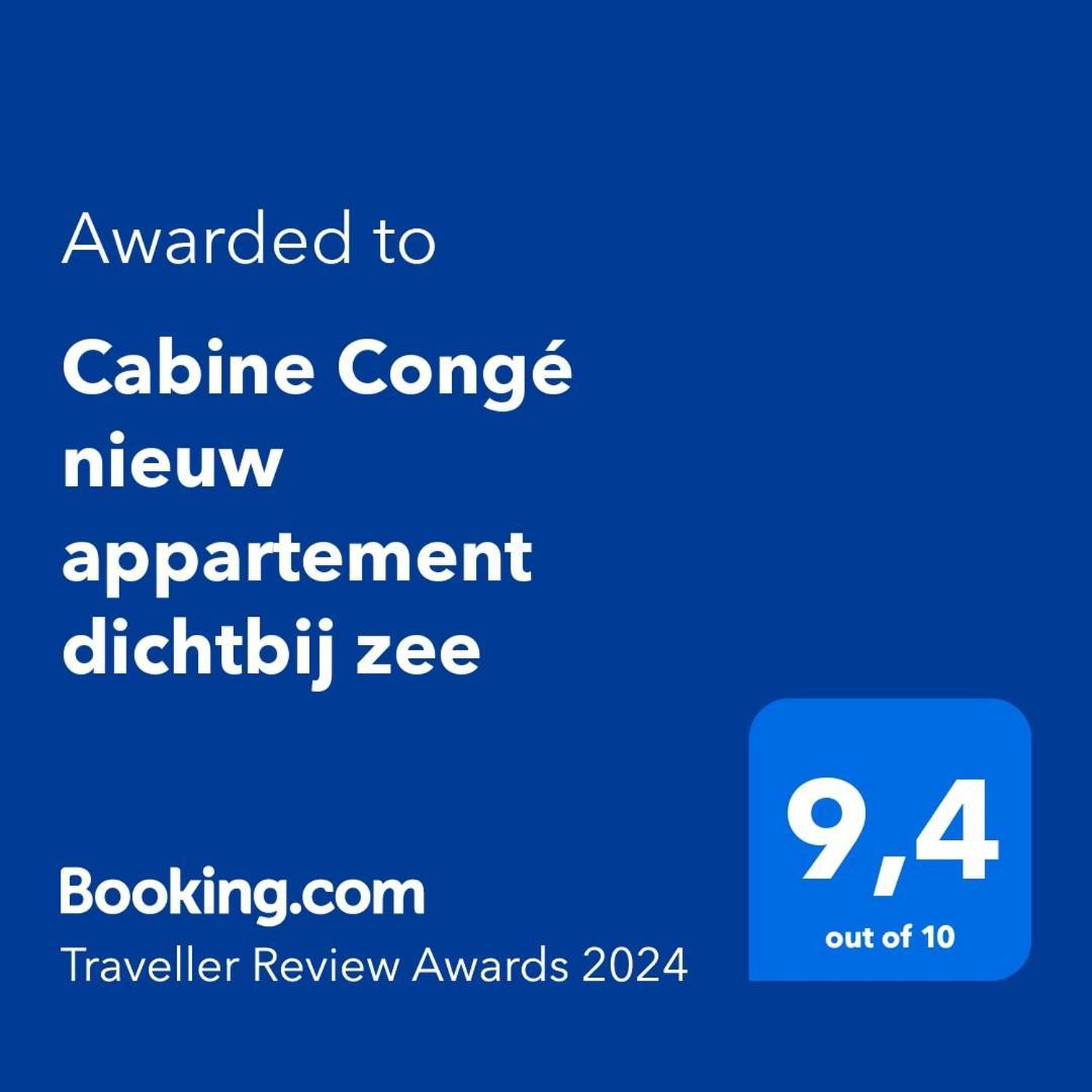 Cabine Conge Nieuw Appartement Dichtbij Zee Ostenda Zewnętrze zdjęcie